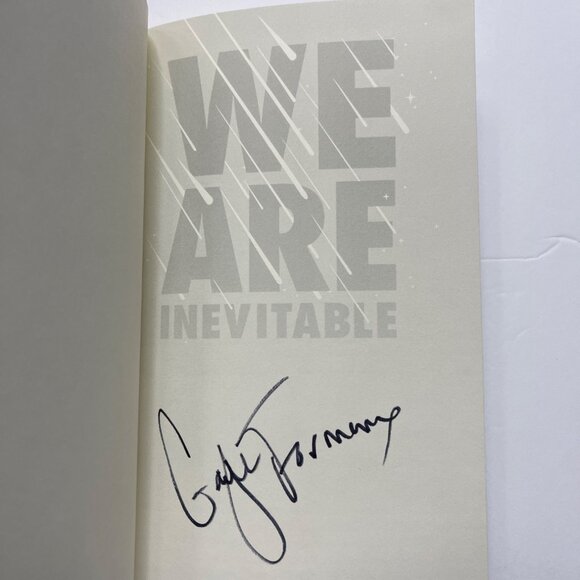 We Are Inevitable Book by Gayle Forman Signed Edition YA Fiction Romance - Picture 3 of 5